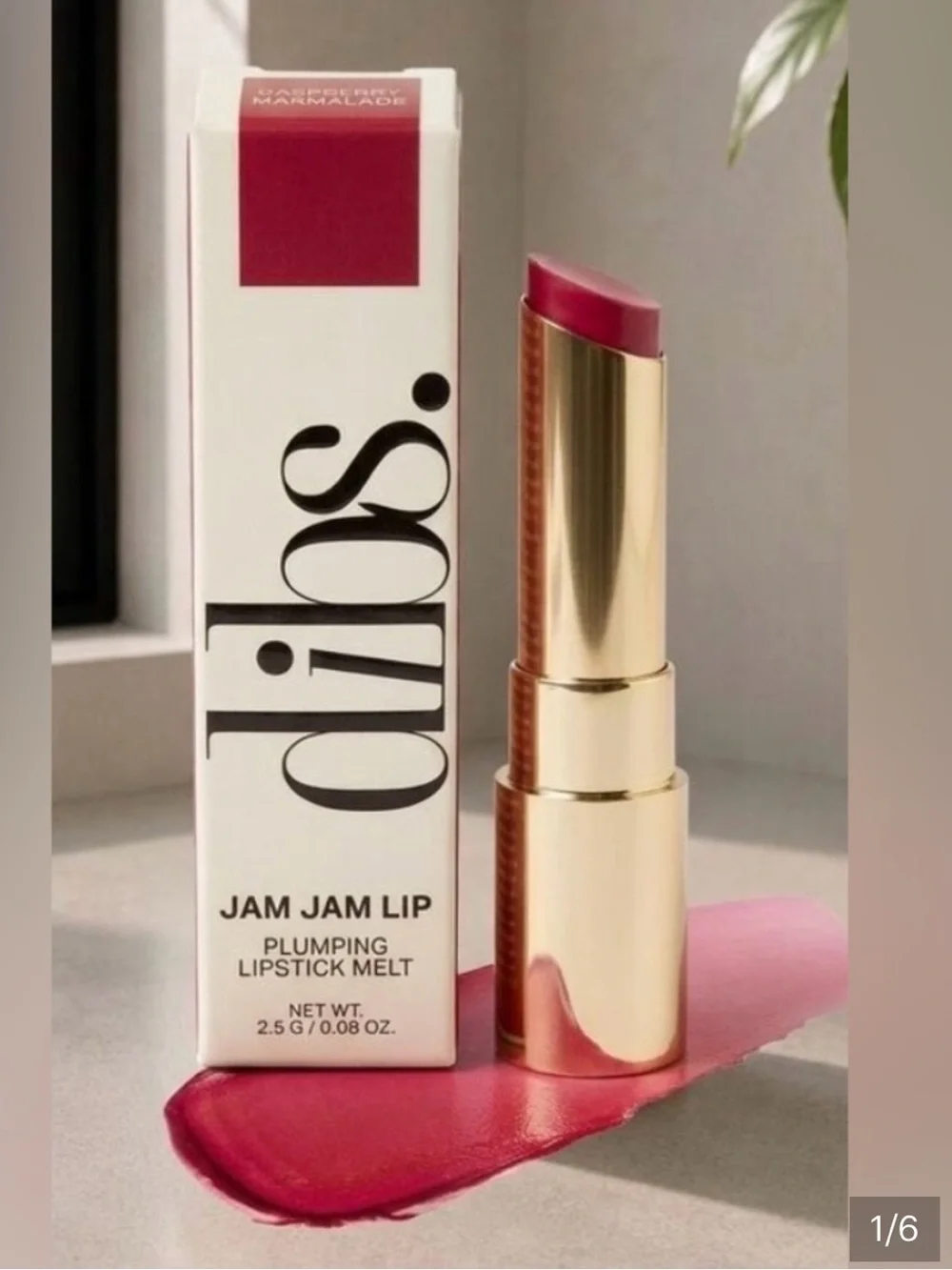 Jam Jam Lip Plumping Lipstick Melt in Jam Sesh NEW